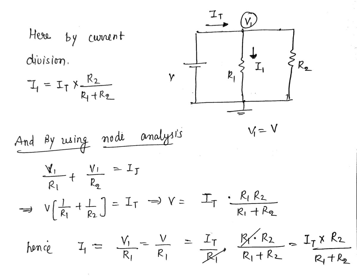 Electrical Engineering homework question answer, step 1, image 1